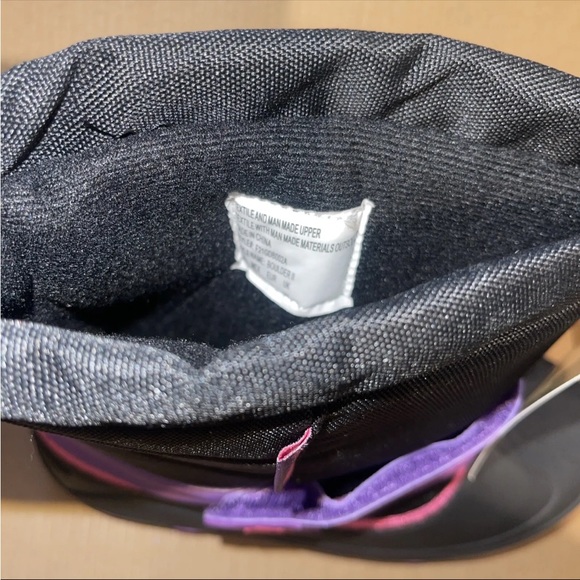 Denali Boulder II Purple and Black Snow Winter Boots size 4 NIB girls - Picture 4 of 11